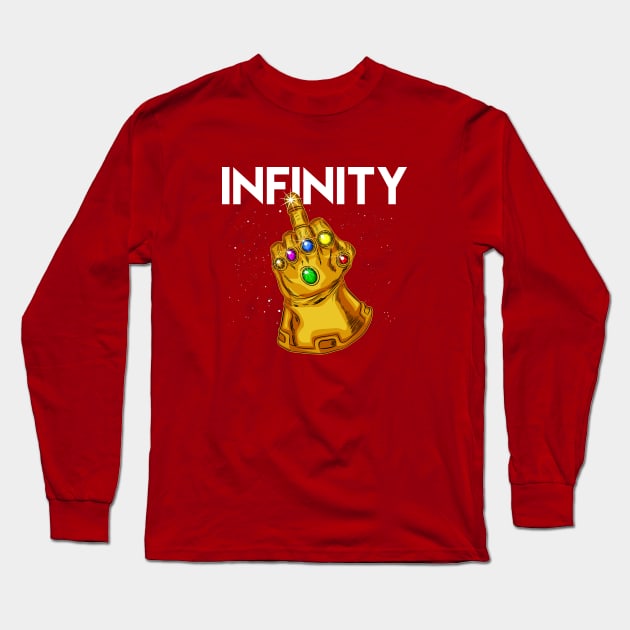 "Infinity" Long Sleeve T-Shirt by maersky